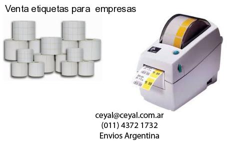 Venta etiquetas para  empresas