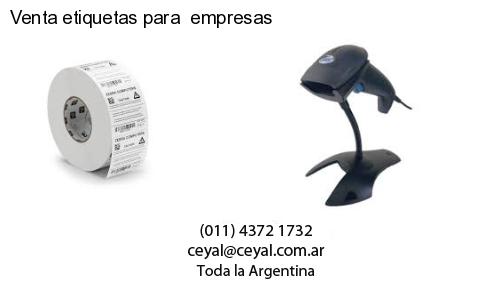 Venta etiquetas para  empresas