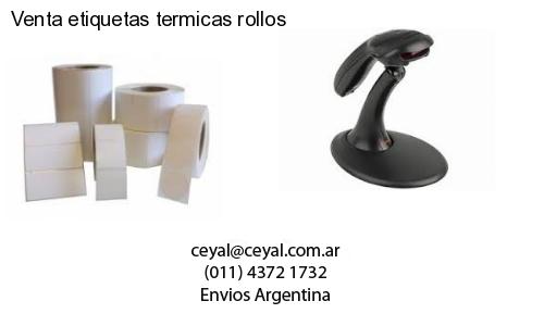 Venta etiquetas termicas rollos