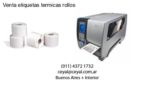 Venta etiquetas termicas rollos