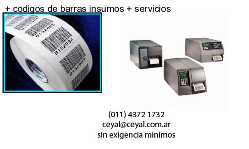   codigos de barras insumos   servicios