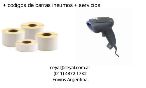   codigos de barras insumos   servicios