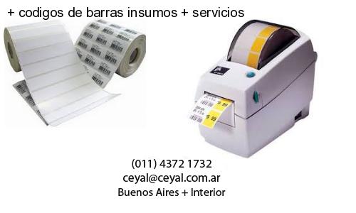   codigos de barras insumos   servicios