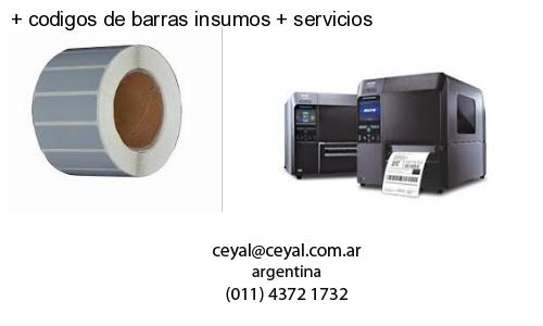   codigos de barras insumos   servicios