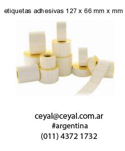 etiquetas adhesivas 127 x 66 mm x mm