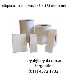 etiquetas adhesivas 143 x 183 mm x mm