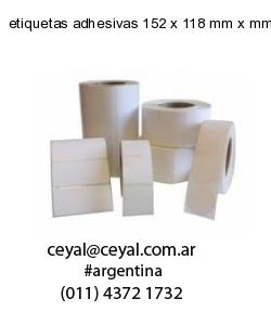 etiquetas adhesivas 152 x 118 mm x mm