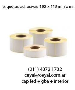 etiquetas adhesivas 192 x 118 mm x mm