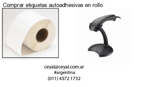 Comprar etiquetas autoadhesivas en rollo