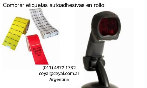 Comprar etiquetas autoadhesivas en rollo