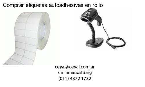 Comprar etiquetas autoadhesivas en rollo