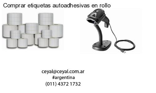 Comprar etiquetas autoadhesivas en rollo