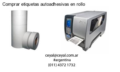 Comprar etiquetas autoadhesivas en rollo