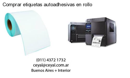 Comprar etiquetas autoadhesivas en rollo