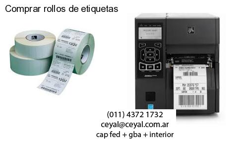 Comprar rollos de etiquetas