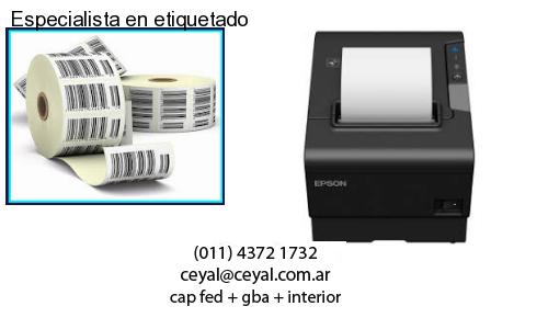 Especialista en etiquetado