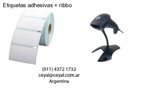 Etiquetas adhesivas   ribbo