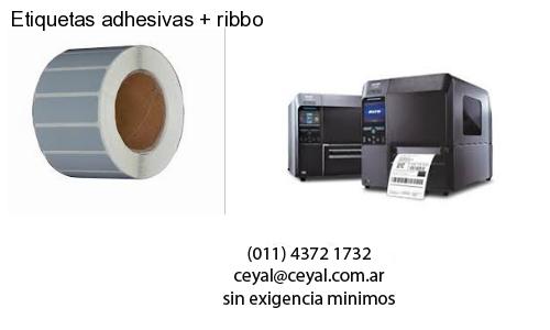 Etiquetas adhesivas   ribbo