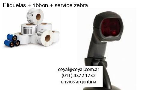 Etiquetas   ribbon   service zebra