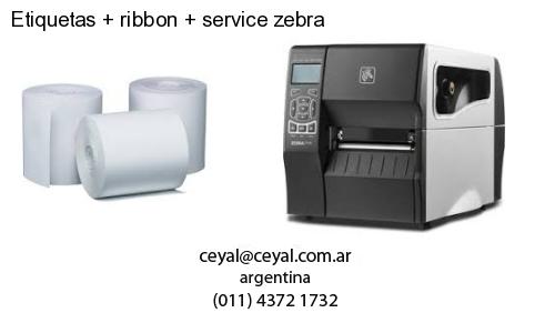 Etiquetas   ribbon   service zebra