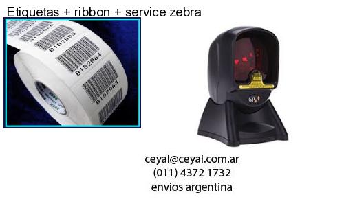 Etiquetas   ribbon   service zebra