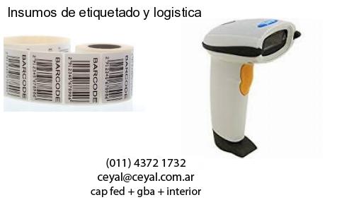 Insumos de etiquetado y logistica