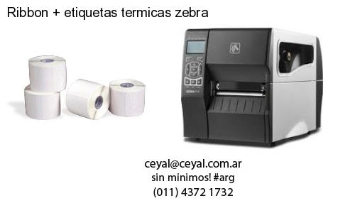 Ribbon   etiquetas termicas zebra