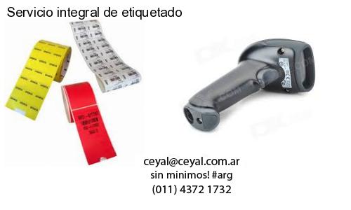 Servicio integral de etiquetado