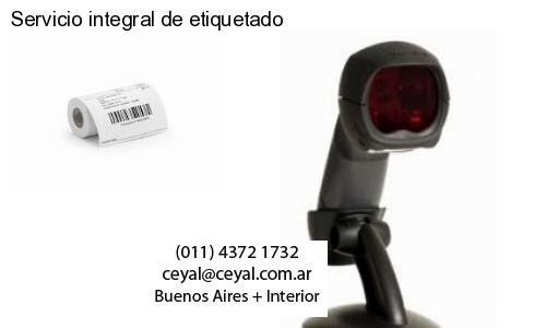 Servicio integral de etiquetado