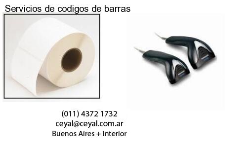 Servicios de codigos de barras