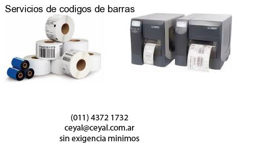 Servicios de codigos de barras