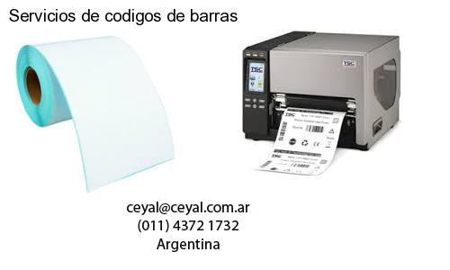 Servicios de codigos de barras