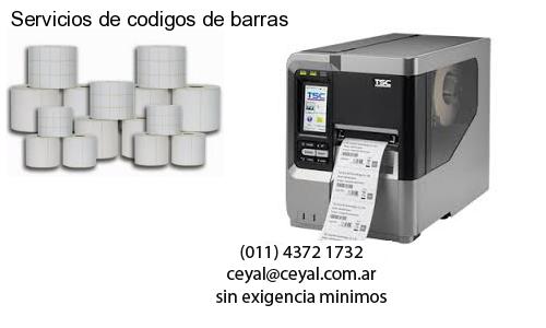 Servicios de codigos de barras