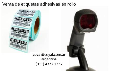 Venta de etiquetas adhesivas en rollo