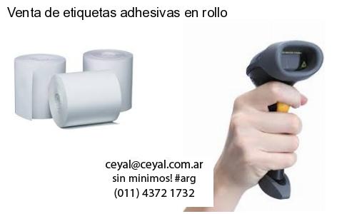 Venta de etiquetas adhesivas en rollo