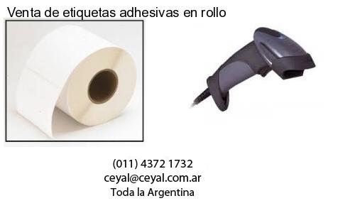 Venta de etiquetas adhesivas en rollo