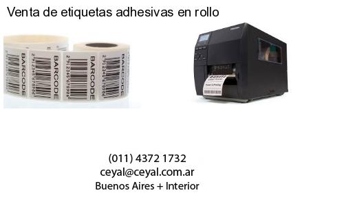 Venta de etiquetas adhesivas en rollo