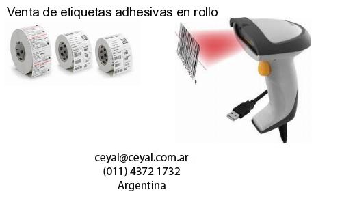 Venta de etiquetas adhesivas en rollo