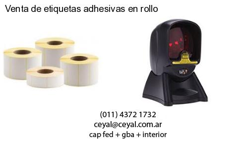 Venta de etiquetas adhesivas en rollo