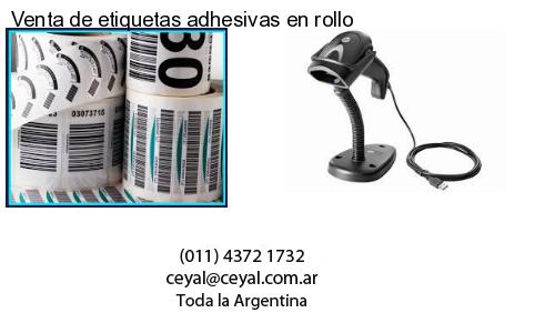 Venta de etiquetas adhesivas en rollo