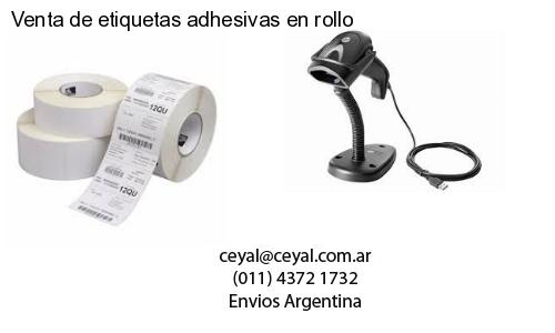 Venta de etiquetas adhesivas en rollo