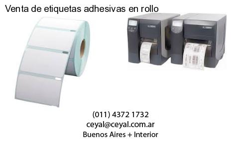 Venta de etiquetas adhesivas en rollo