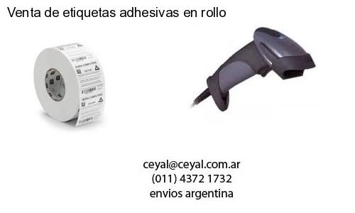 Venta de etiquetas adhesivas en rollo