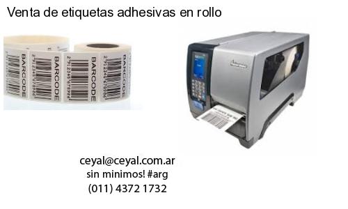 Venta de etiquetas adhesivas en rollo