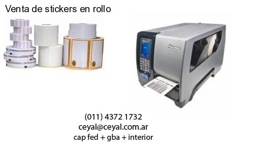 Venta de stickers en rollo