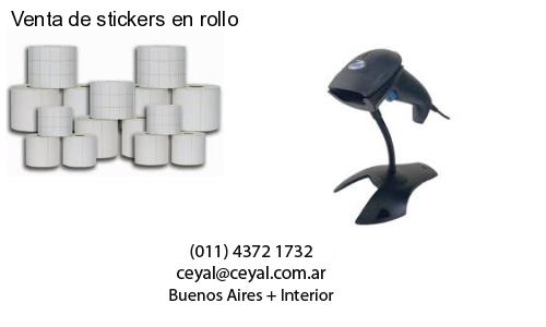 Venta de stickers en rollo