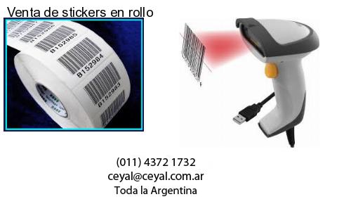 Venta de stickers en rollo