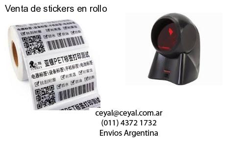 Venta de stickers en rollo