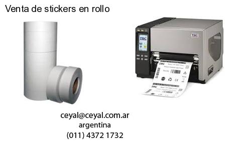 Venta de stickers en rollo