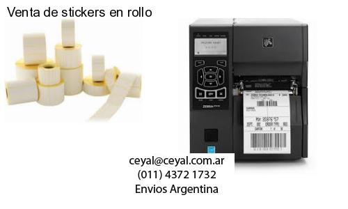 Venta de stickers en rollo